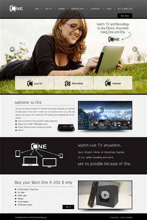 Web Design by Omee for Infitech | Design: #1789812