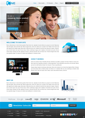 Web Design par pb pour Infitech | Design : #1781798