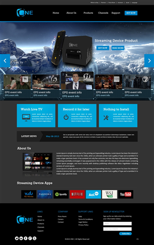 Web Design by pb for Infitech | Design: #1786458