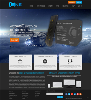 Web Design by pb for Infitech | Design: #1790476
