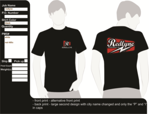 Diseño de Camiseta por kemdu para Redlyne Performance Inc | Diseño: #6920822