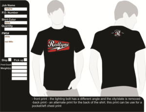 Design de T-shirt par kemdu pour Redlyne Performance Inc | Design : #6920823