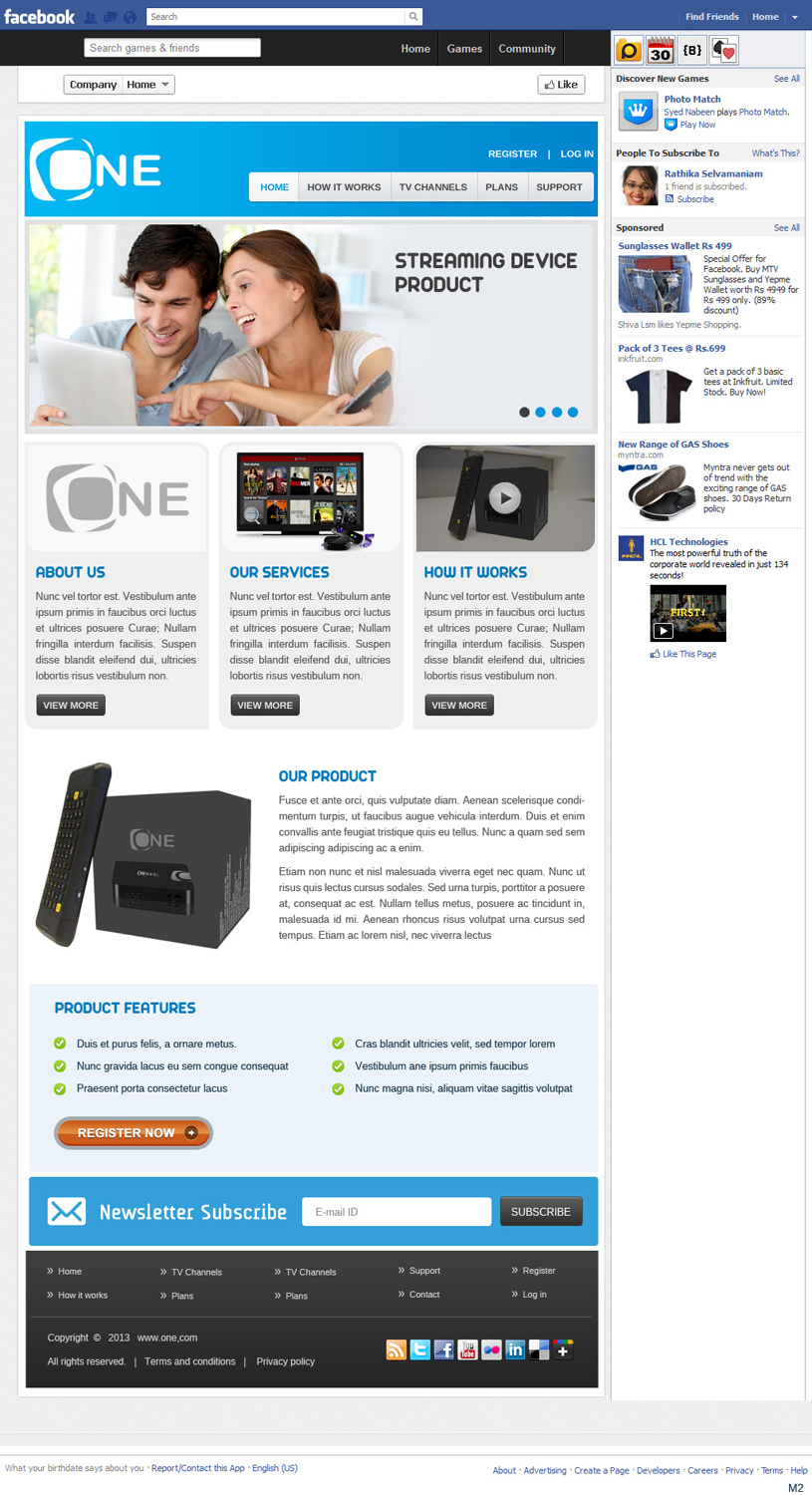 Design Facebook par pb pour Infitech | Design : #1801363