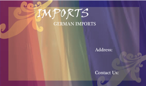 Business Card Design by Gallery