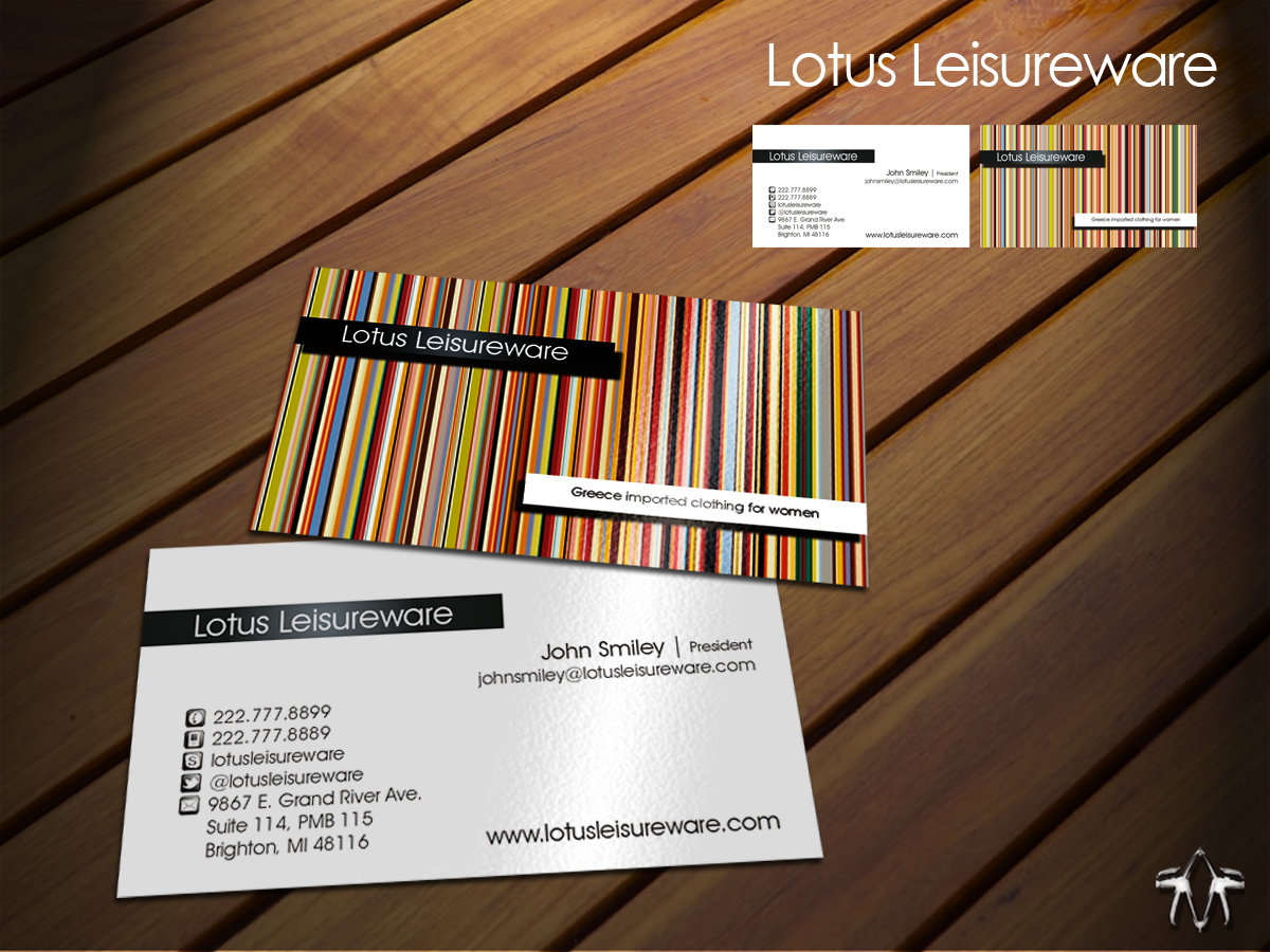 Business Card Design by sadzip for this project | Design #1775770