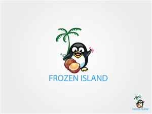 FROZEN ISLAND | Logo Design by Anhlee