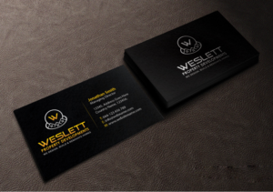 Business Card Design by Creations Box 2015 for Weslett  | Design: #6916160
