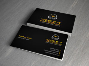 Business Card Design by Creations Box 2015 for Weslett  | Design: #6916165