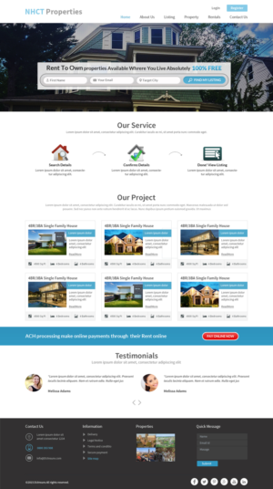 Diseño Web por debdesign para este proyecto | Diseño: #6979241