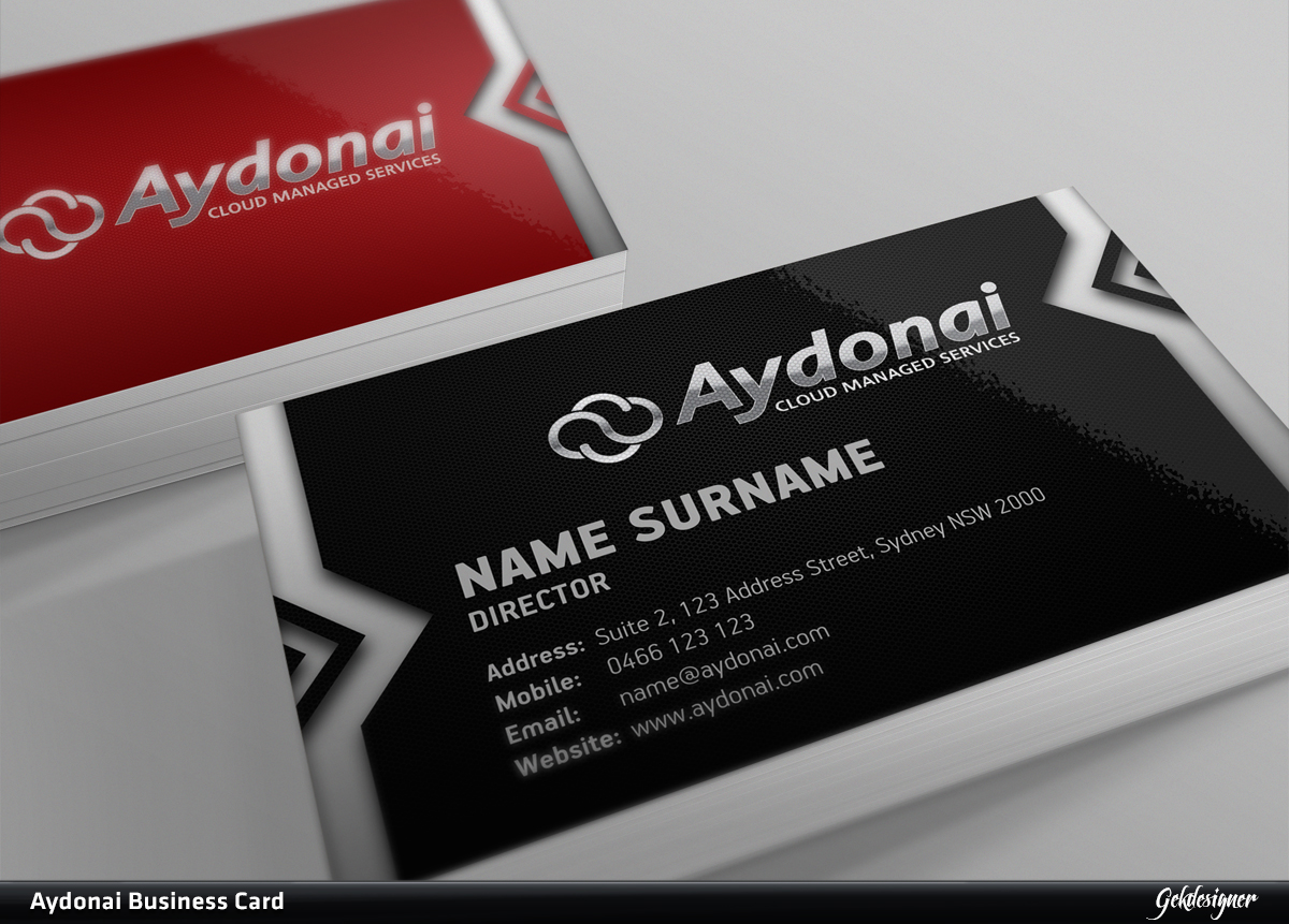 Business Card Design by gekgrfx for this project | Design #1839113