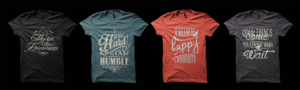 T-shirt Design by cadzart