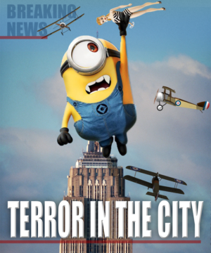 What if Minions Really Took Over the World Photoshop Contest | Photoshop Design by iD_intelligentDesign