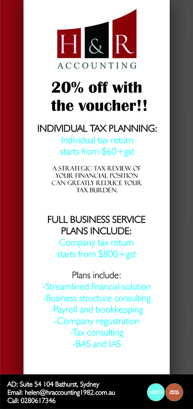 Flyer Design by Anizz26 for H & R ACCOUNTING SERVICES | Design #1821055