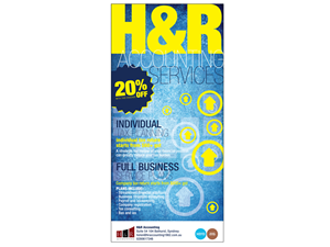 Design de Flyer par jajadesign pour H & R ACCOUNTING SERVICES | Design #1806816