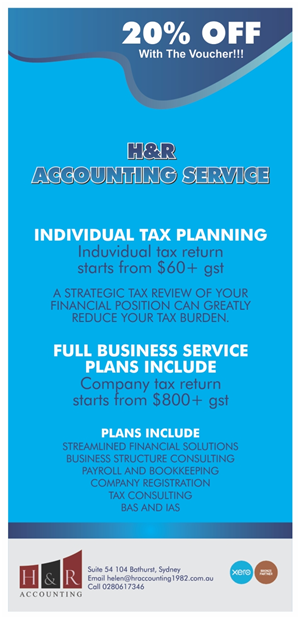 Design de Flyer par barinix pour H & R ACCOUNTING SERVICES | Design #1805259