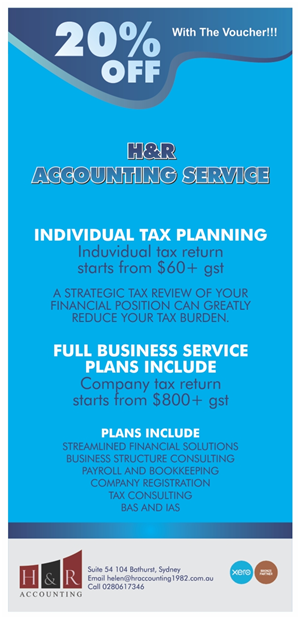 Flyer-Design von barinix für H & R ACCOUNTING SERVICES | Design: #1805277