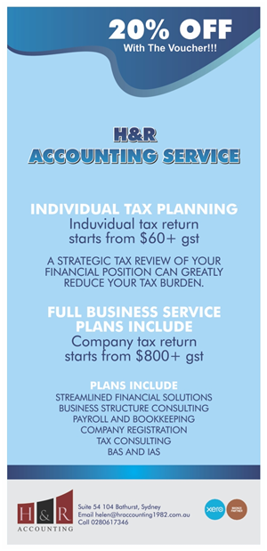 Flyer-Design von barinix für H & R ACCOUNTING SERVICES | Design: #1805280