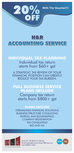 Flyer-Design von barinix für H & R ACCOUNTING SERVICES | Design: #1805290