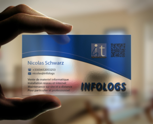 Business Card Design by AFHUN for infologs sarl | Design: #7024420