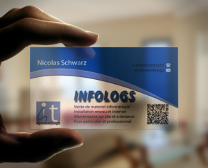 Business Card Design by AFHUN for infologs sarl | Design: #7024421