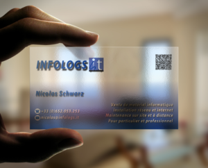 Business Card Design by AFHUN for infologs sarl | Design: #7153898