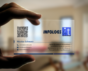 Business Card Design by chandrayaan.creative for infologs sarl | Design: #6900956
