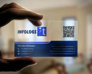 Business Card Design by chandrayaan.creative for infologs sarl | Design: #6900960