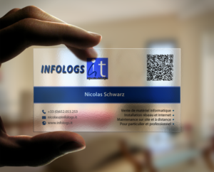 Business Card Design by chandrayaan.creative for infologs sarl | Design: #6900962