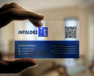Business Card Design by chandrayaan.creative for infologs sarl | Design: #6900966
