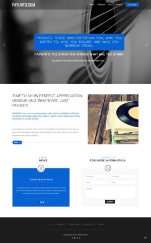 Web Design by pb for this project | Design: #6917252