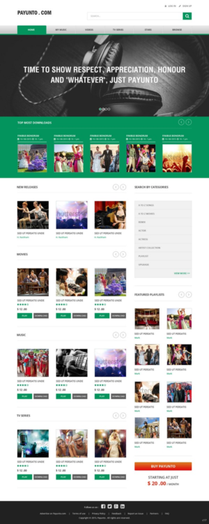 Web Design by pb for this project | Design: #6917254