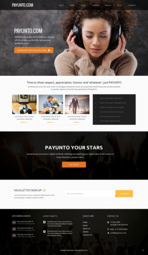 Web Design by pb for this project | Design: #6932793