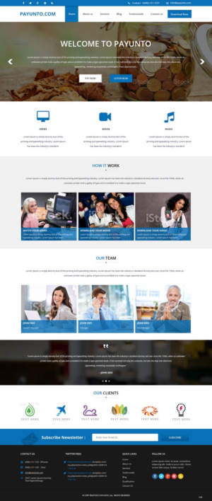 Web Design by pb for this project | Design: #6932794