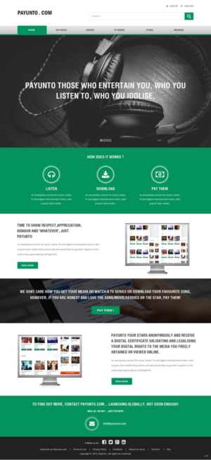 Web Design by pb for this project | Design: #6932816