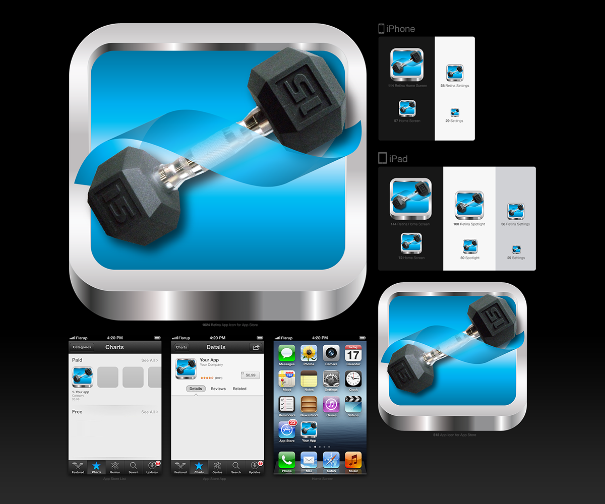 Icon Design by Sergio Coelho for this project | Design #1812732