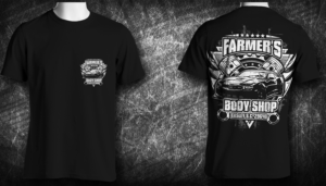 FARMER'S BODYSHOP TSHIRT DESIGN