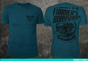 T-shirt Design by BABLEO for Farmer's Body Shop | Design: #6984929