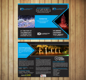 Flyer designed to give an overview of our companies offerings