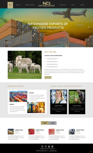 Web Design by pb for Natural Choice International.Inc  | Design: #6907844