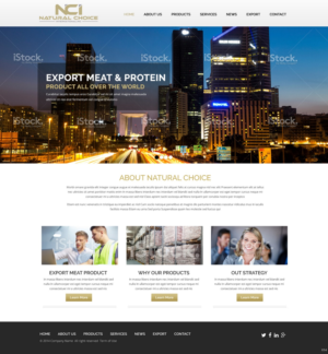 Web Design by pb for Natural Choice International.Inc  | Design: #6907847