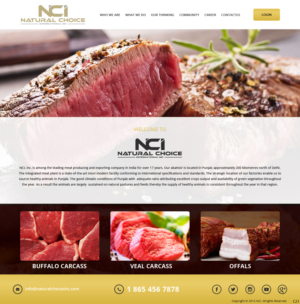 Web Design by pb for Natural Choice International.Inc  | Design: #6914806
