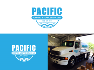 Logo Design by Navd for Pacific Pumping & Septic Service LLC. | Design: #6891704