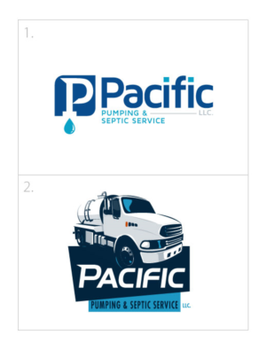 Logo Design by Logicspider for Pacific Pumping & Septic Service LLC. | Design #6891740