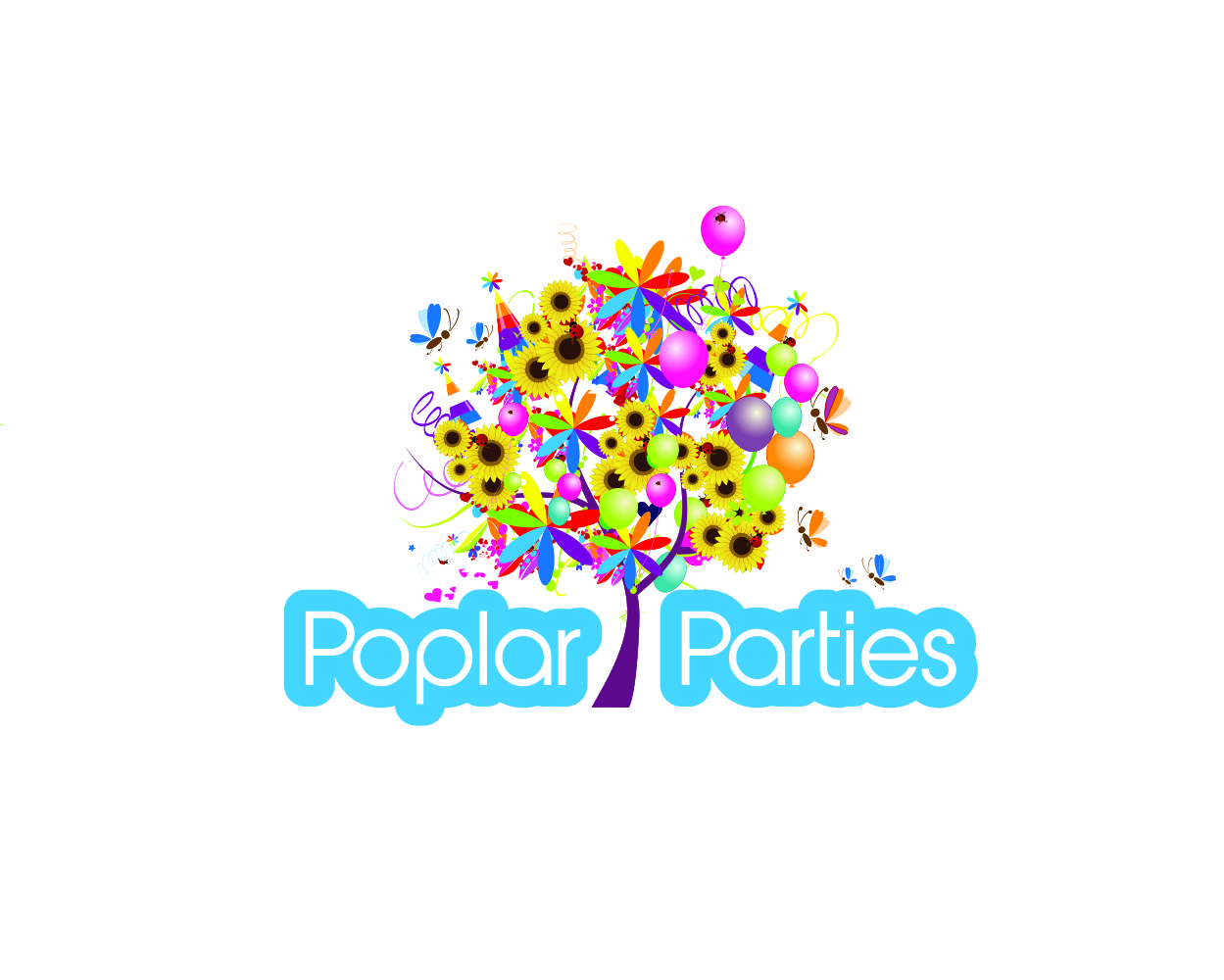 Logo Design by SpringDesigns for Poplar Parties | Design #1784294
