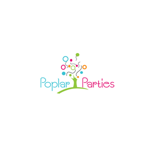 Poplar Parties | Logo Design by Hiccups Design
