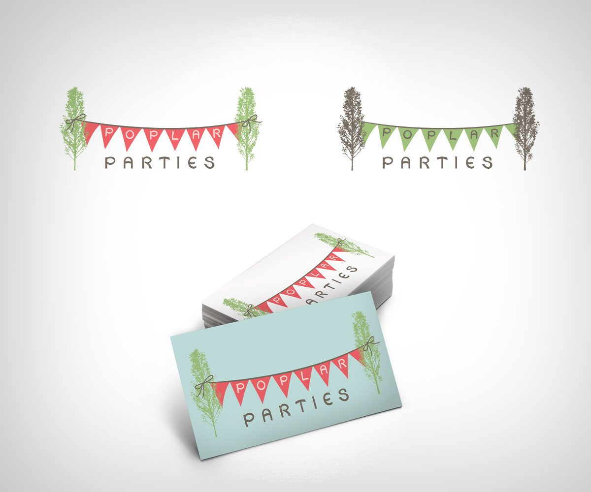 Logo-Design von amy claire thompson für Poplar Parties | Design #1804687
