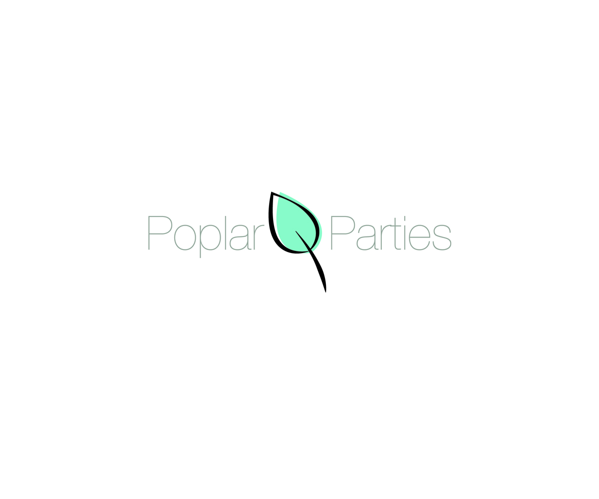 Logo Design by crisp for Poplar Parties | Design #1808510
