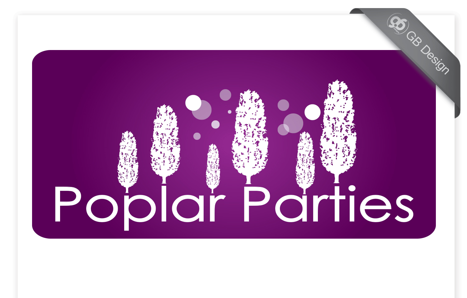 Design de Logo par Gb designs pour Poplar Parties | Design #1790767