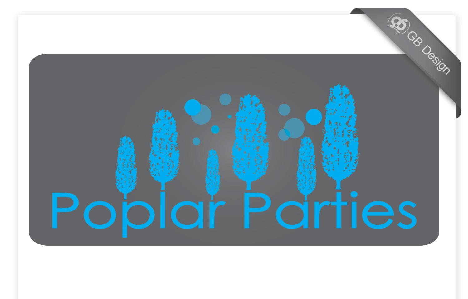 Diseño de Logo por Gb designs para Poplar Parties | Diseño #1790773