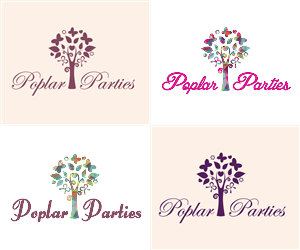 Logo-Design von dalia sanad für Poplar Parties | Design: #1787391
